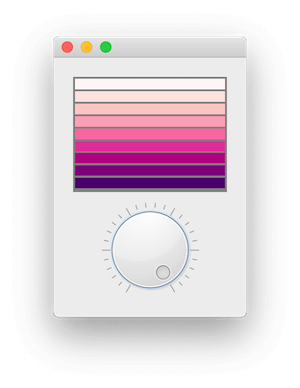 Bar padding 2, solid percent 0.9 and grey background.