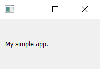 The custom EXE icon is not applied to the window