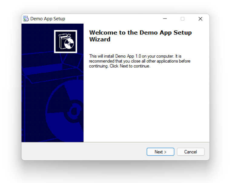 Example Installer for Windows